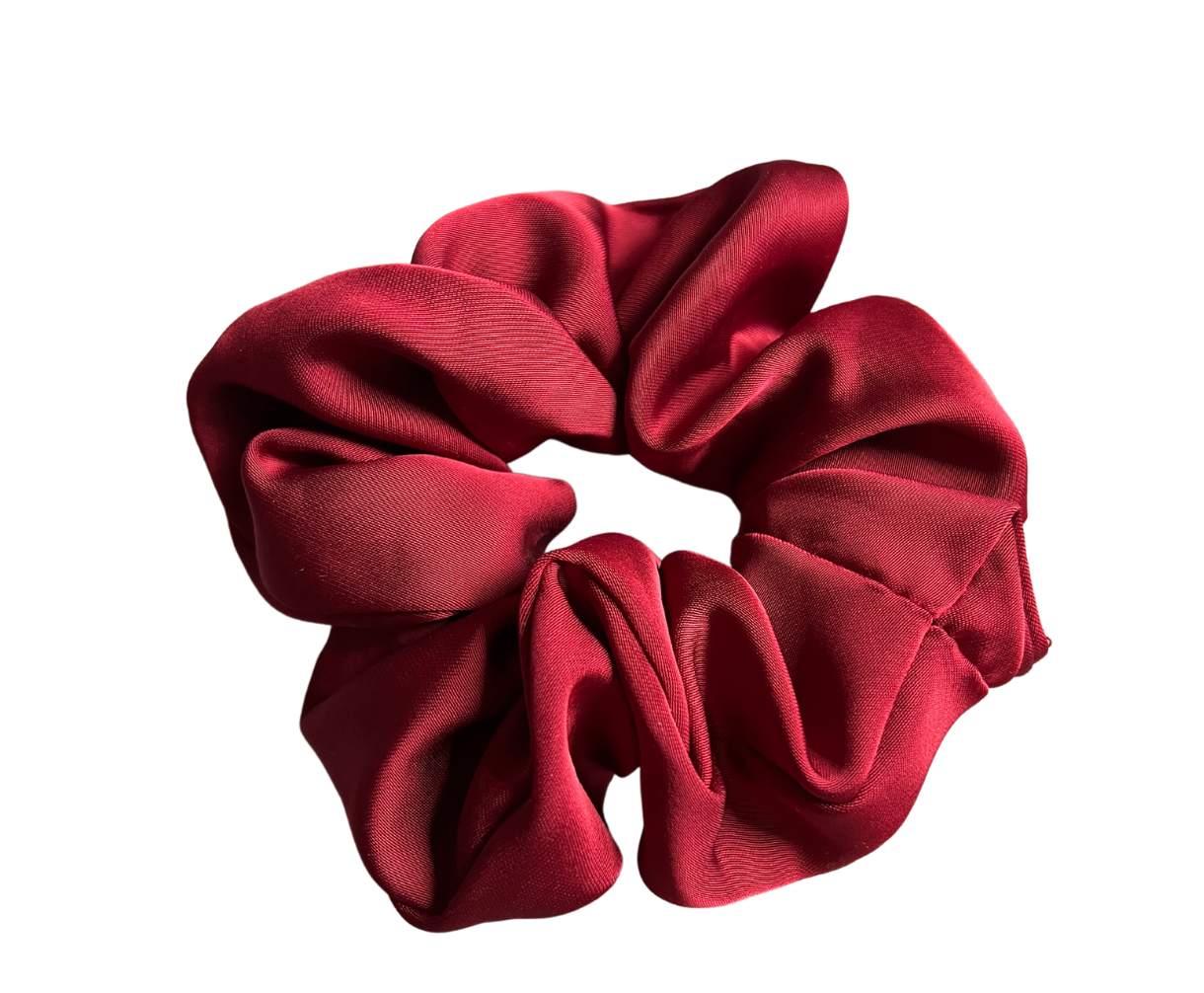 Eco-friendly silky scrunchie