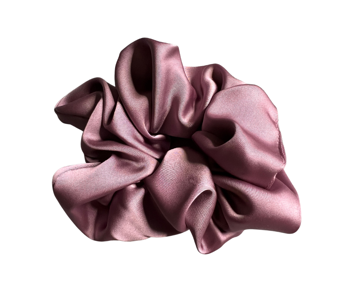 Eco-friendly silky scrunchie