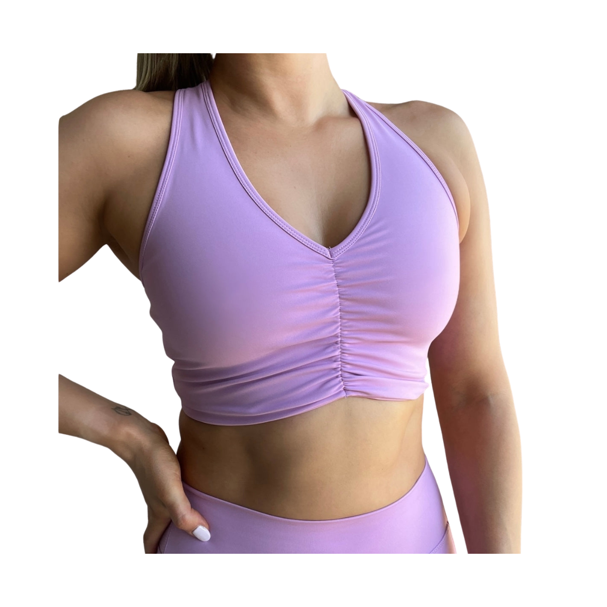 Bondi Sports Bra - Lavender