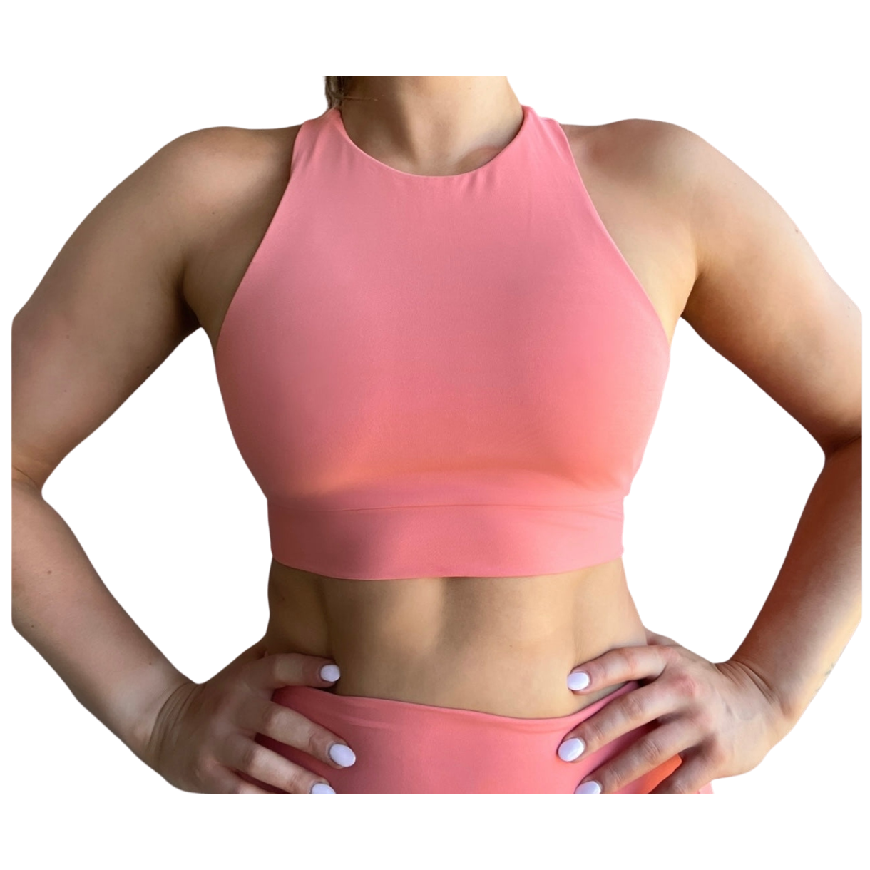 Terrace Sports Bra - Coral