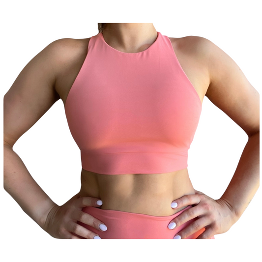 Terrace Sports Bra - Coral