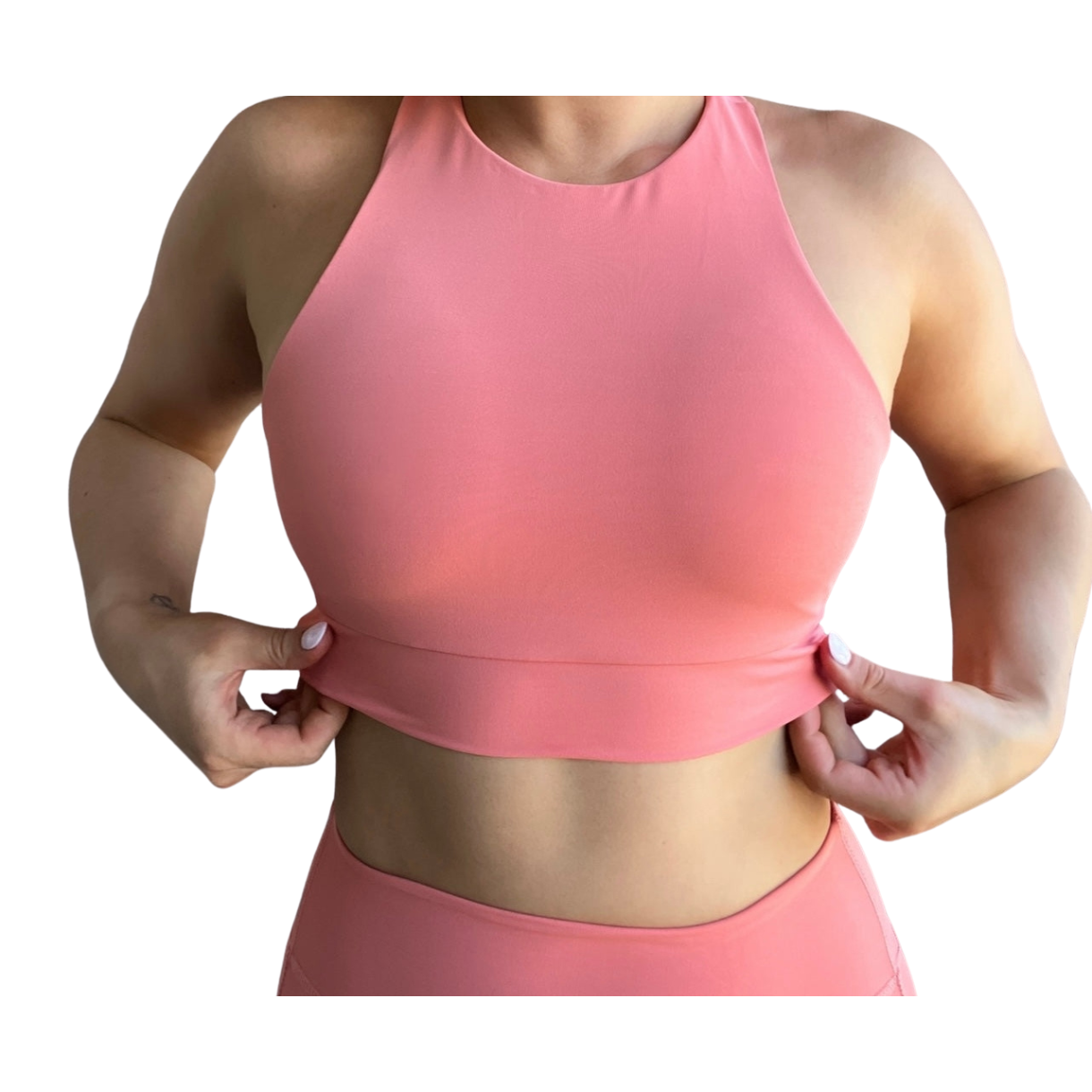 Terrace Sports Bra - Coral