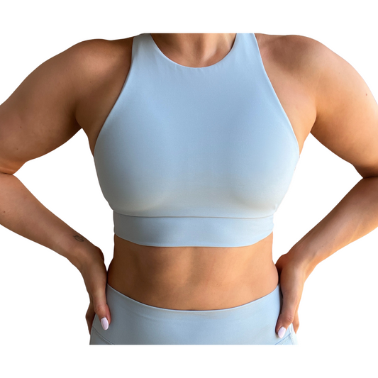 Terrace Sports Bra - Dusty Blue