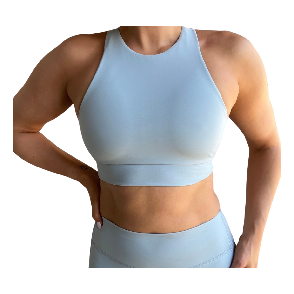 Terrace Sports Bra - Dusty Blue