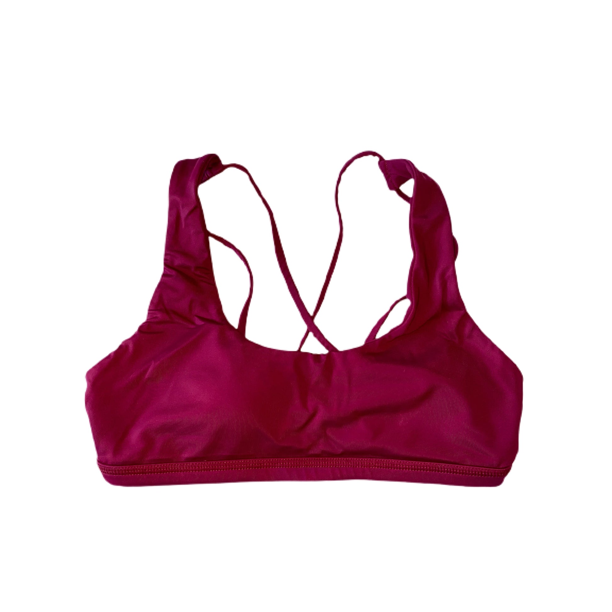 Cyan and Stone. Women's sports bra. Eco-Friendly Sports Bra