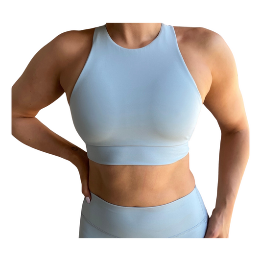 Terrace Sports Bra - Dusty Blue